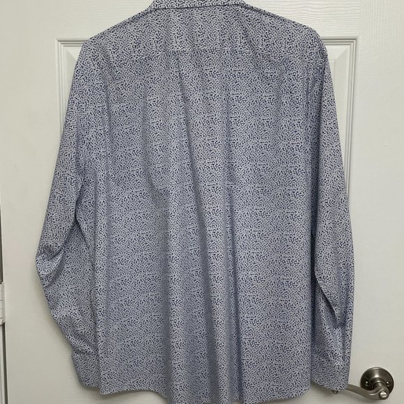 Ben Sherman Flower Print Stretch Shirt XL - Picture 3 of 3